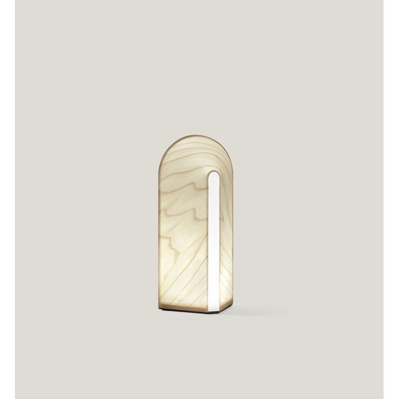 Igloo Table Lamp, 11.2" H, Ivory White, Non-Dimmable