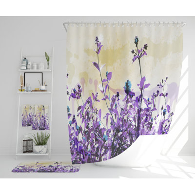 Noris Polyester Shower Curtain Set