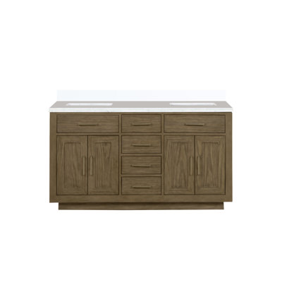 Ensemble de meuble-lavabo double 60 po