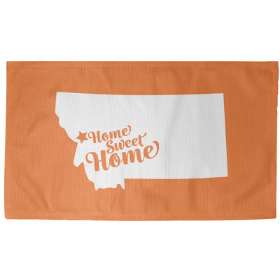 Tapis de maison orange doux Missoula