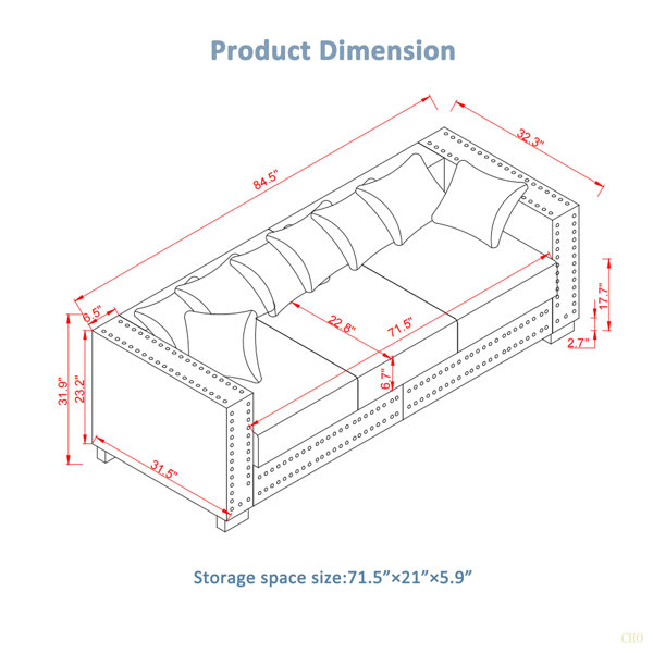 Dimensions du produit