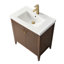 Laval 30" Single Sink Freestanding Bathroom Vanity with White Ceramic Top-105208973-105208965-119711647