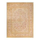Classic One-of-a-Kind 9'3" X 12'1" Hand Knotted Area Rug