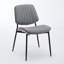 Ensemble de salle à manger rectangulaire 63 po avec chaises en similicuir courbé-962719915-962719916