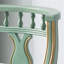 Banc vert de style américain