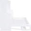 Lit de taille avec bureau hydraulique, espace pour les petits espaces, structure solide assurant la stabilité, rangement intégré et matelas, charnières murales pour matelas de 10 pouces, pratique, poids de 600 lb-166403623-166403616