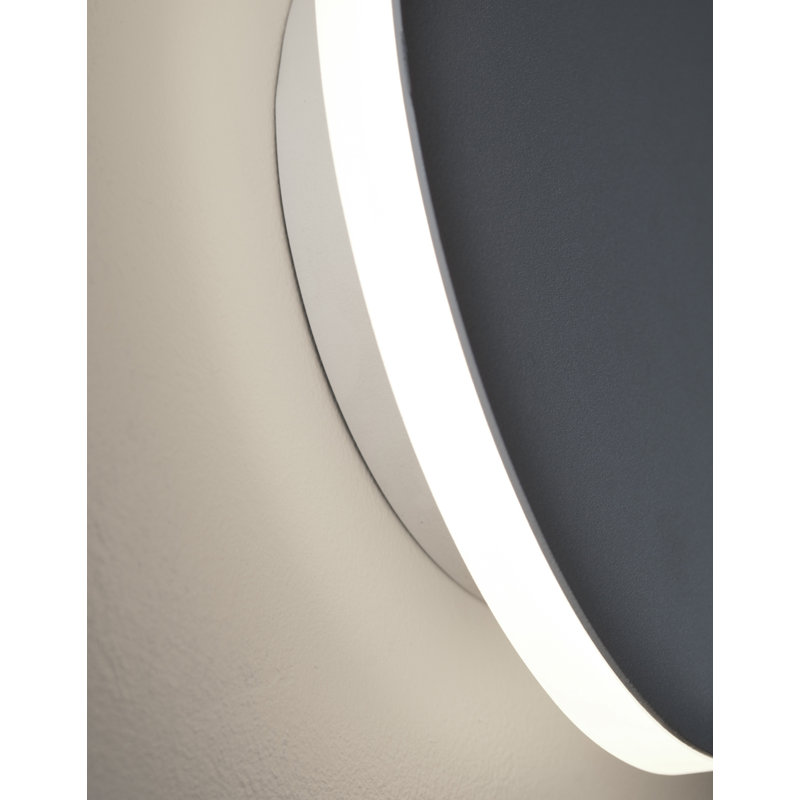 Eclipse - 9'' LED Wall Sconce - White, 25 W, 9" H x 9" W x 9" D, 630 Lumens