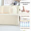 Canapé modulaire à compression avec méridienne confortable, canapé à compression irrégulière en forme de L avec siège profond, canapé-lit modulaire minimaliste pour salon, chambre, salon, ivoire-125906915