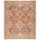 Inspirit Wool Oriental Area Rug in Blue/Beige/Red