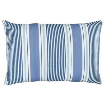 Striped Blue Cushion