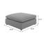 Repose-pieds rembourré Boucle-107184702