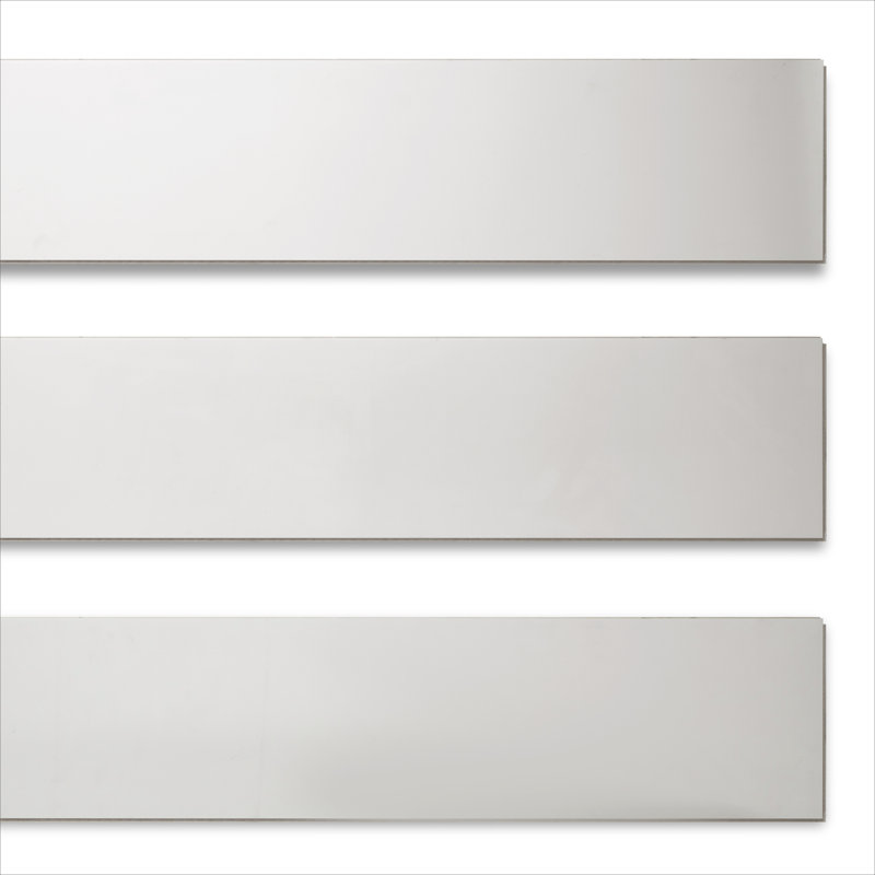 Plancher en vinyle de luxe MaxCore Ultra 28mil x l 7,3 po x L 48 po, Blanc piano