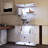 Tempered Glass Display Cabinet With Color-Changing Lights, Door Locks, And Adjustable Feet For Versatile Use In Any Room-654972689