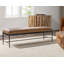 Madeleine Leather Bench