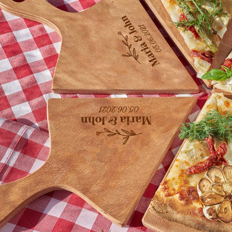 Zarify Wood 26.8cm Pizza Peel, Yes