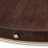Camellia Field Oval Cocktail Table with Drawer - Warm Pecan