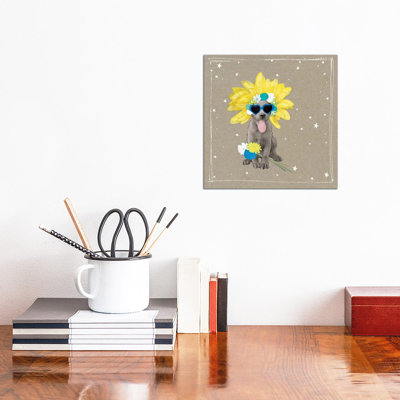 Fancypants Wacky Dogs VI by Hammond Gower - Wrapped Canvas Print