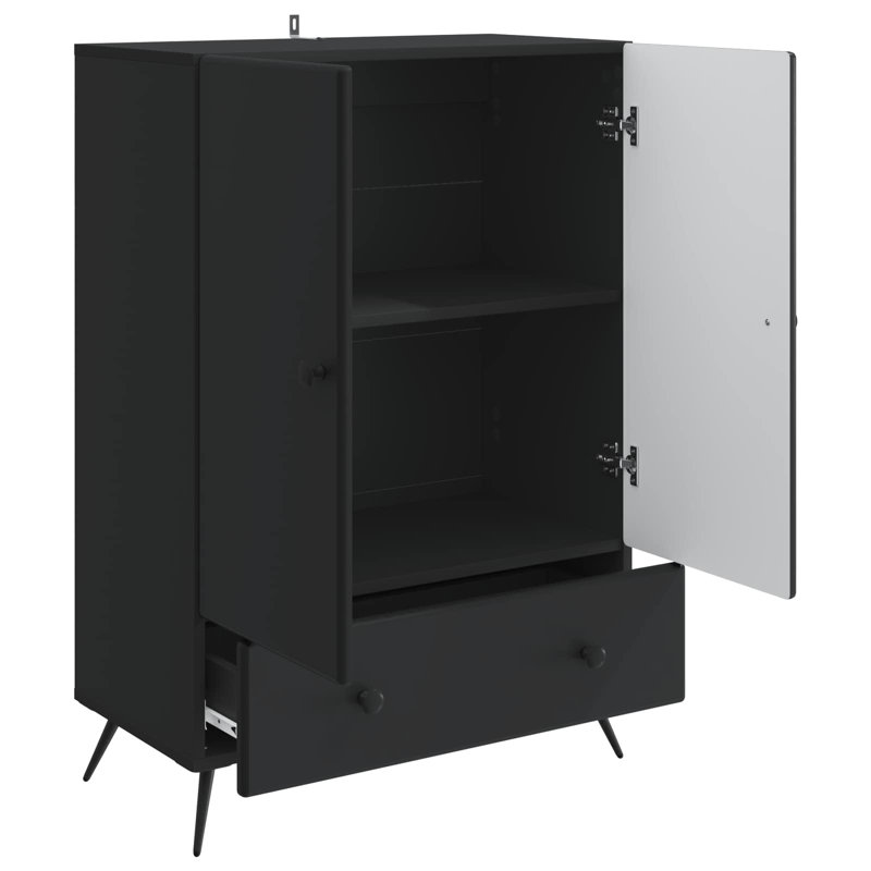 66cm Sideboard, Black