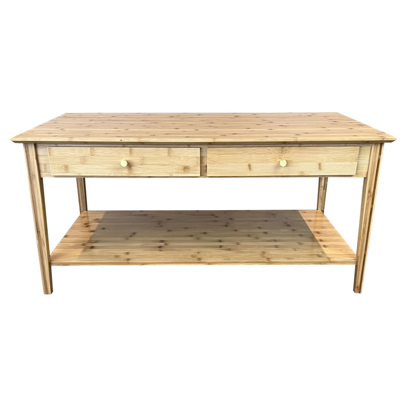 Amreece Solid Wood Single Coffee Table, Natural