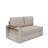 Outdoor L-shaped Aluminum Sectional Sofa Set