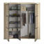 Rockdale 3 Door Manufactured Wood Wardrobe-892590137