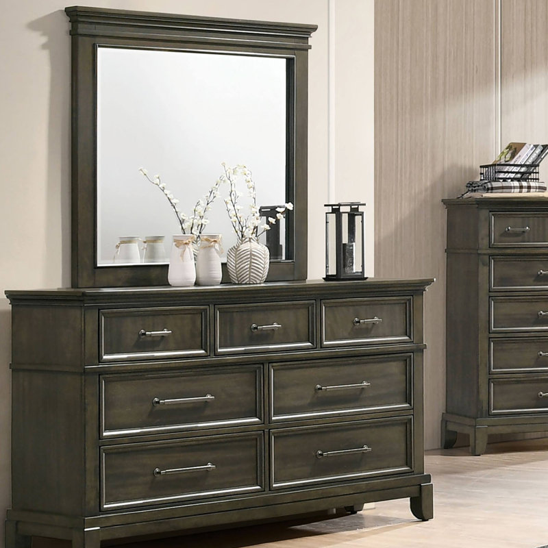 Miroir traditionnel l 43,4 po