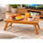 Timber Valley Adjustable Bamboo Laptop Desk, Foldable Bed Tray Table with Tilting Top & Storage Drawer