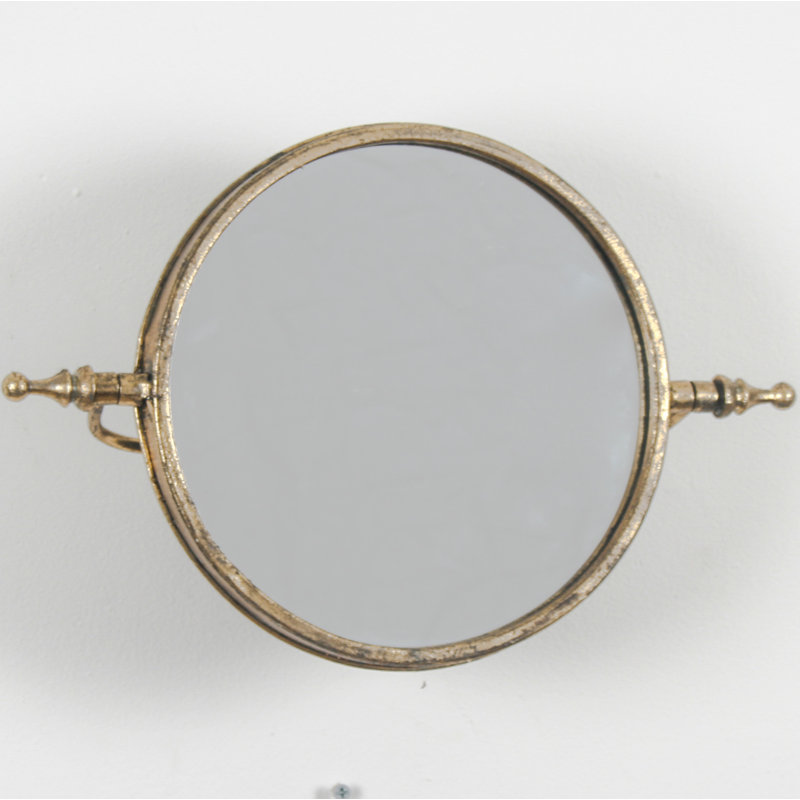 Currey Metal Flat Wall Mirror