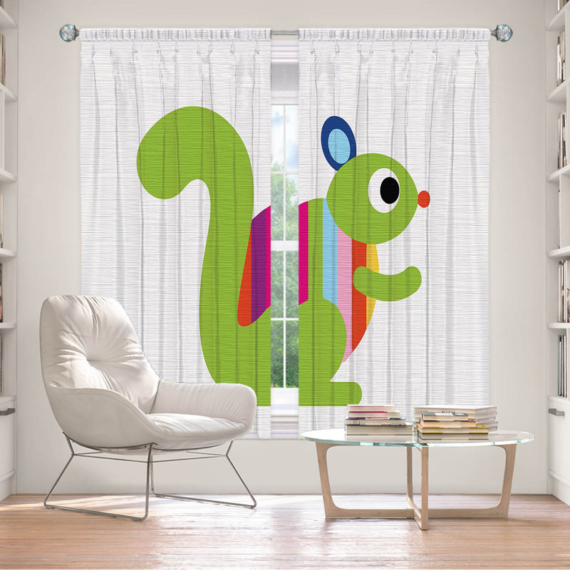 Delaughter Room Darkening Curtain Pair, 40" W x 82" L