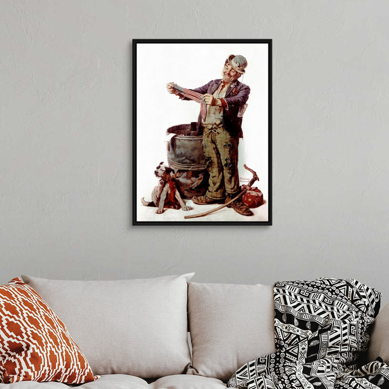 «Still Good», art mural sur toile, Cadre flottant noir, H 34 po x l 26 po x P 1,75 po