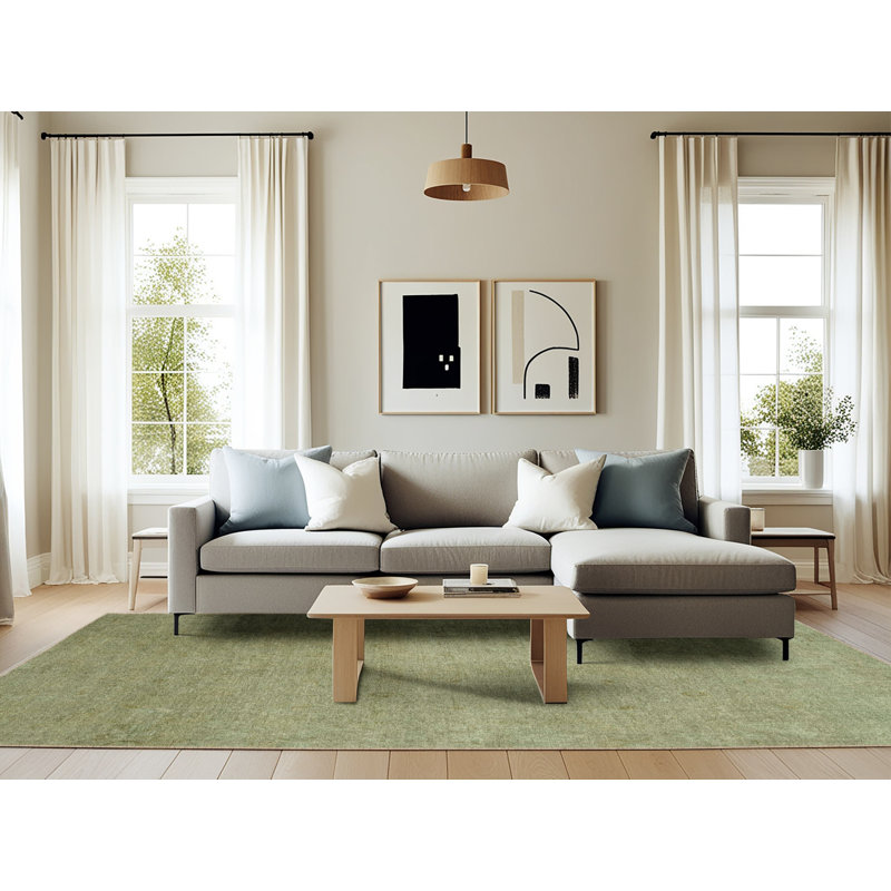 Abstract Indoor Rug, Rectangle 6' x 9'