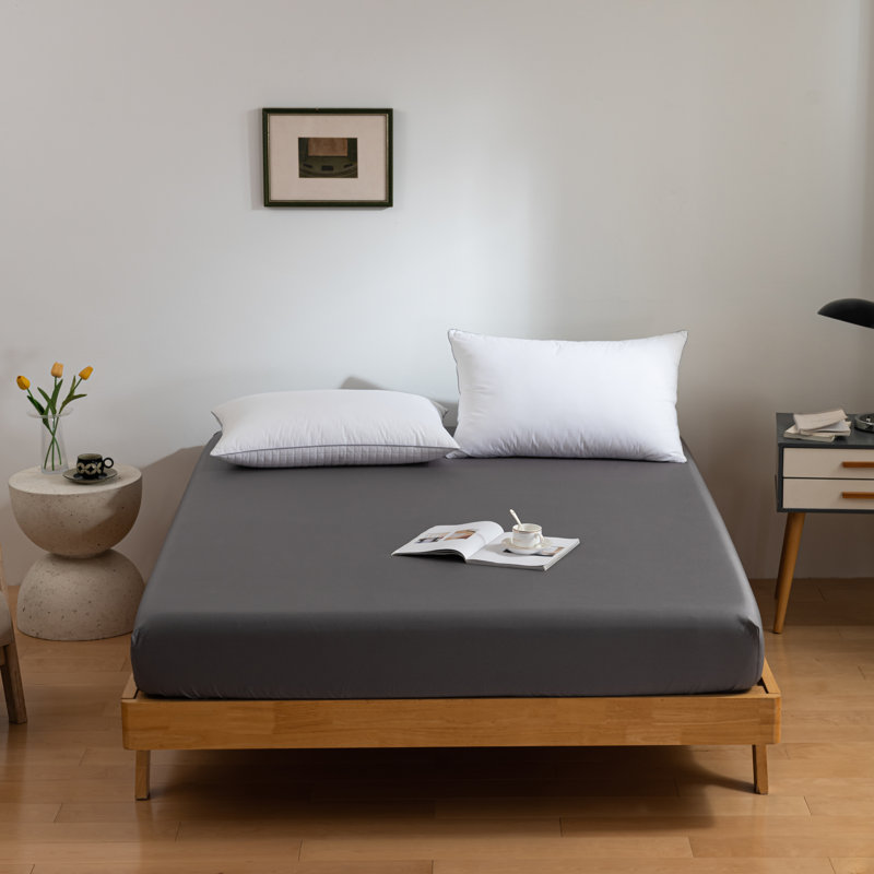 Fitted Sheet, Single (3'), Grey