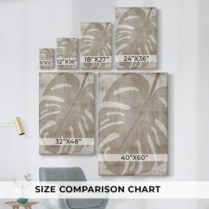 Island Neutrals II -Gallery Wraraped Cavas, H 48 po x l 32 po