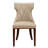 Reine Velvet Upholstered Solid Wood Side Chair-27793245