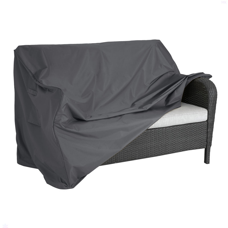 Housse pour causeuse d'extérieur, Gris foncé