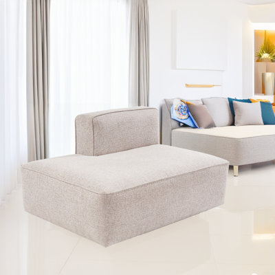 Nayyirah Fabric 47.24'' Reception Loveseat