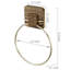 Wall Mounted Metal Bathroom Hand Towel Ring
