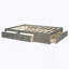 Lit plateforme double avec 6 tiroirs de rangement-1229557900