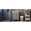 Meuble-lavabo 24 po avec 2 portes et tiroir coulissant, armoire de rangement pour salle de bain avec lavabo, portes à fermeture en douceur avec organisateurs-1905002794-1905002795