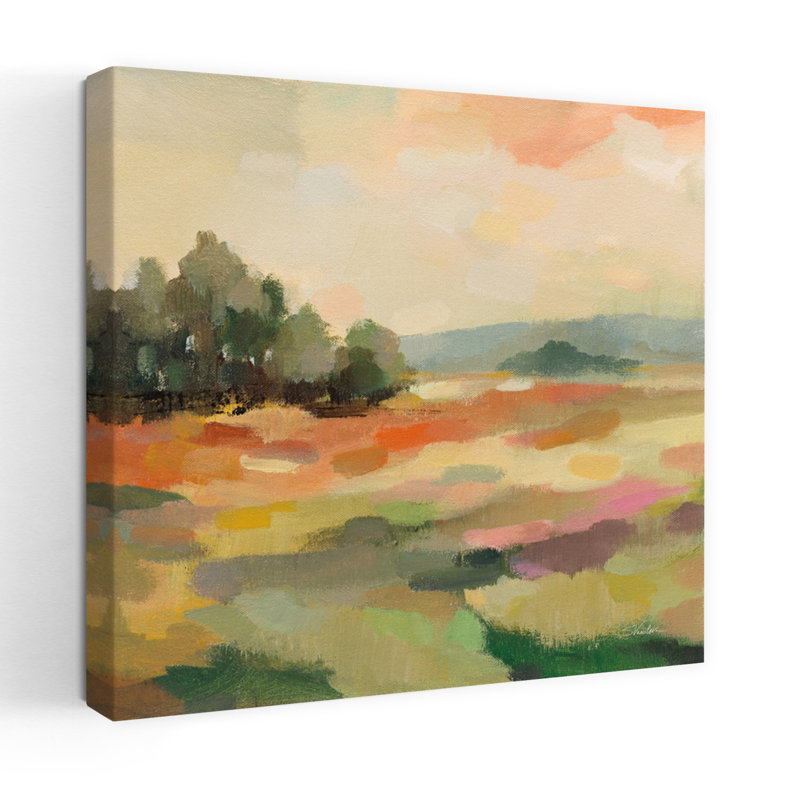 Début septembre Ii, art contemporain, H 48 po x l 48 po