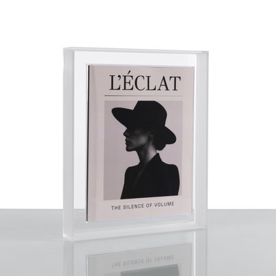 Magazine Float Frame for 8.5x11 Booklets