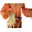 Skeleton Scarecrow Prop with Rotating Head Figurine