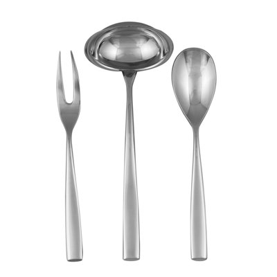 Arte 3 Piece Stainless Steel Hostess Set