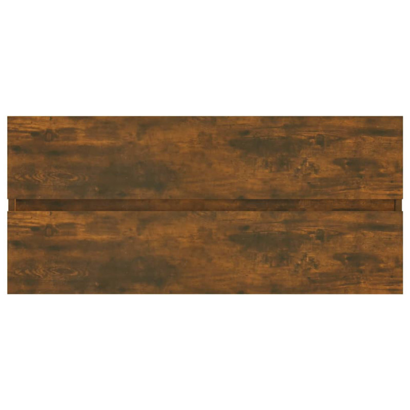 Adjua Bathroom Cabinet, Smoked Oak