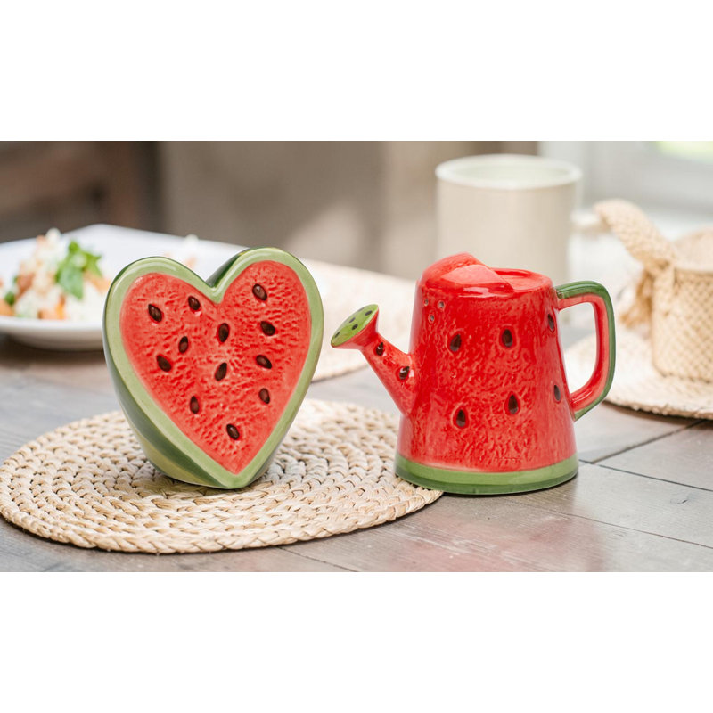 Melon d'eau et cœur de melon d'eau et poivre