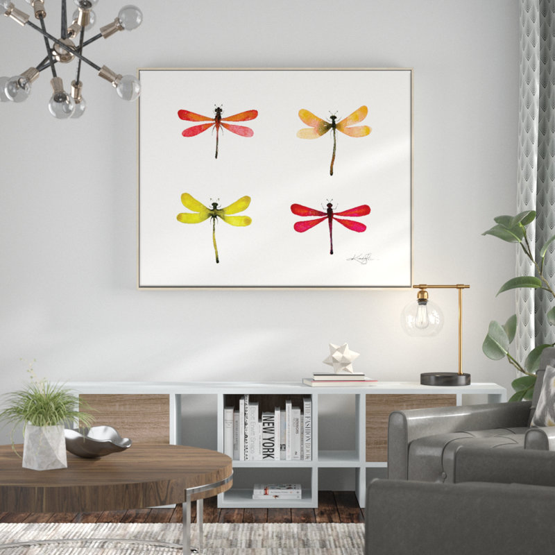 Kathy Morton Stanion - Painting on Canvas, 76cm H x 102cm W, Timber Floater Framed