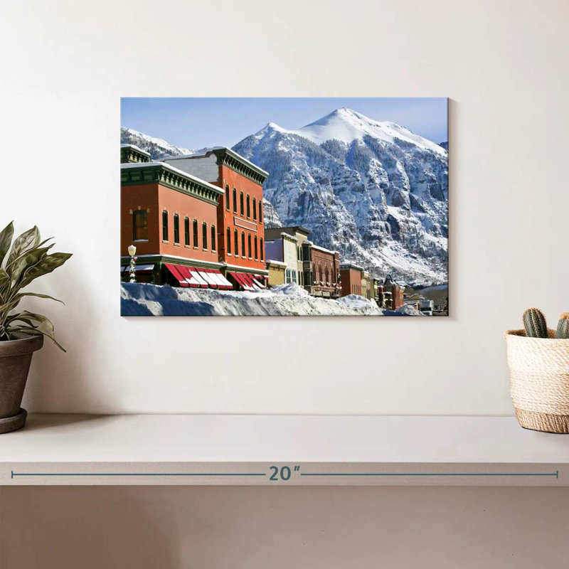 Village d'hiver Kavia Telluride, H 8 po x l 12 po