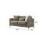 Causeuse convertible en tissu de velours Melody