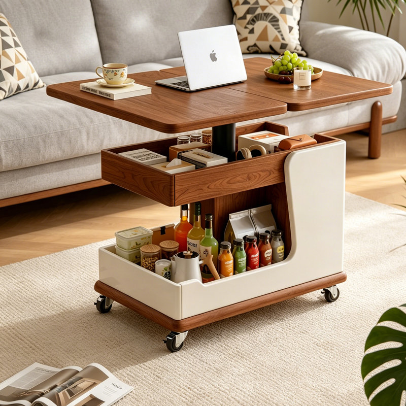 Plywood / Laminate Board Bar Cart