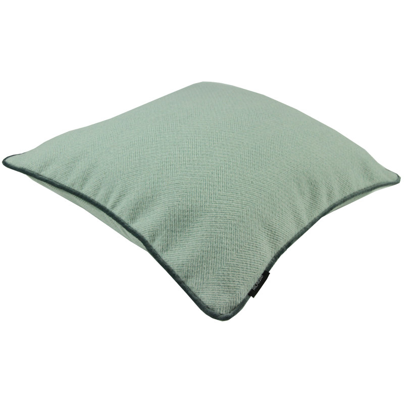 Suwanee Square Cushion, 43 x 43cm, Sky Blue/Grey